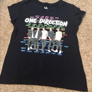 Girls Justice One Direction band shirt size 14
